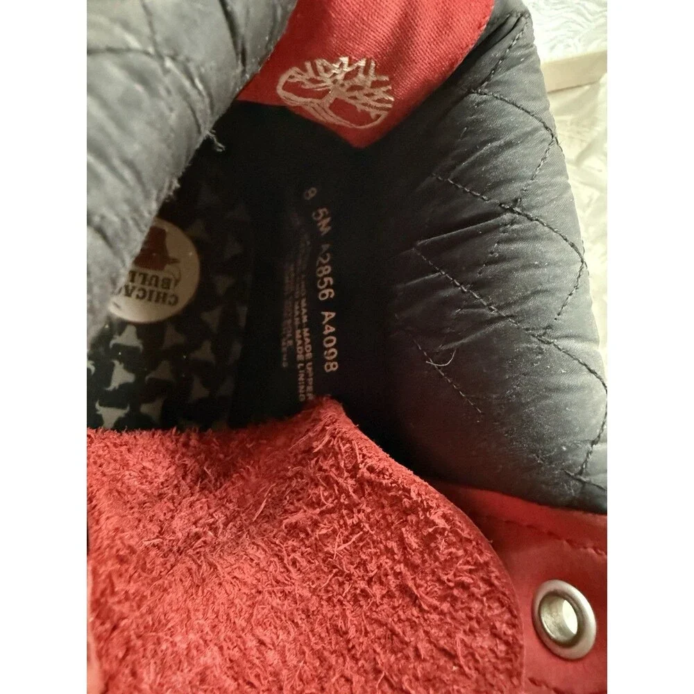 Rare Timberland 6 Inch Chicago Bulls Boot Men’s 8.5